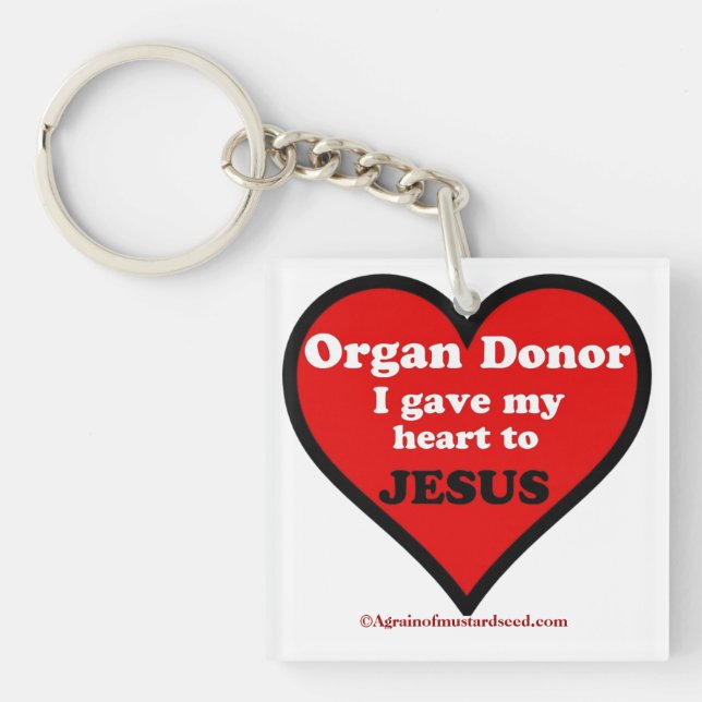 Bible Quotes Inspirational Keychain (Front)