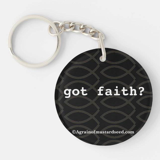 Bible Quotes Inspirational Keychain (Front)