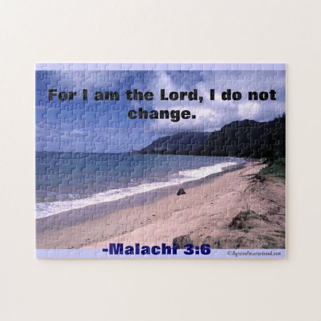 Bible Quotes Jigsaw Puzzle (Horizontal)