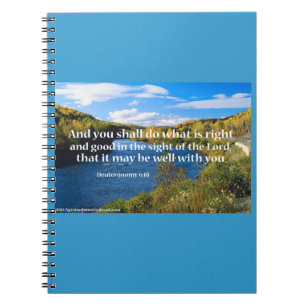 Bible Quotes Notebook