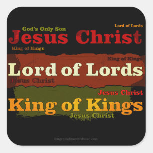 Bible Quotes Square Sticker