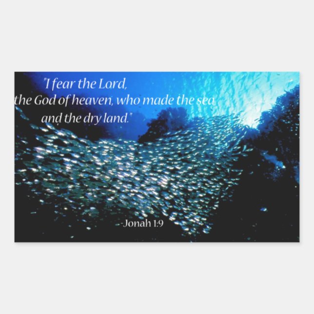 Bible Quotes Sticker (Front)