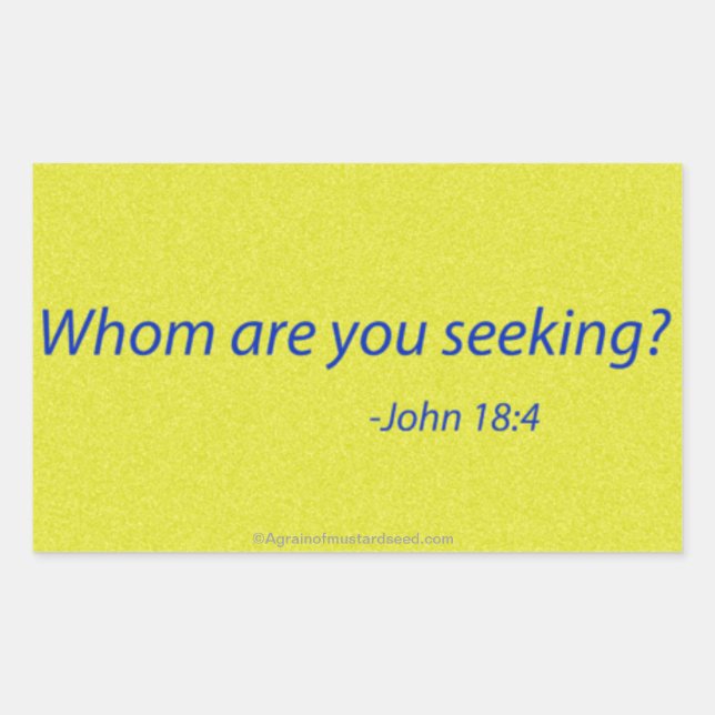 Bible Quotes Sticker (Front)