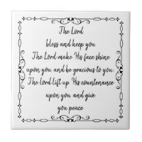 Bible Scripture Aaronic Blessing Numb 6:24-26
