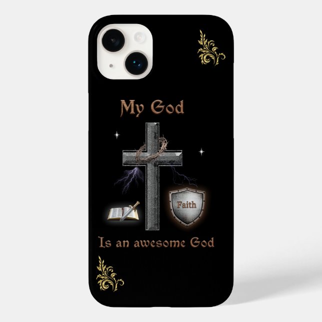 Bible Scripture Case-Mate iPhone Case (Back)
