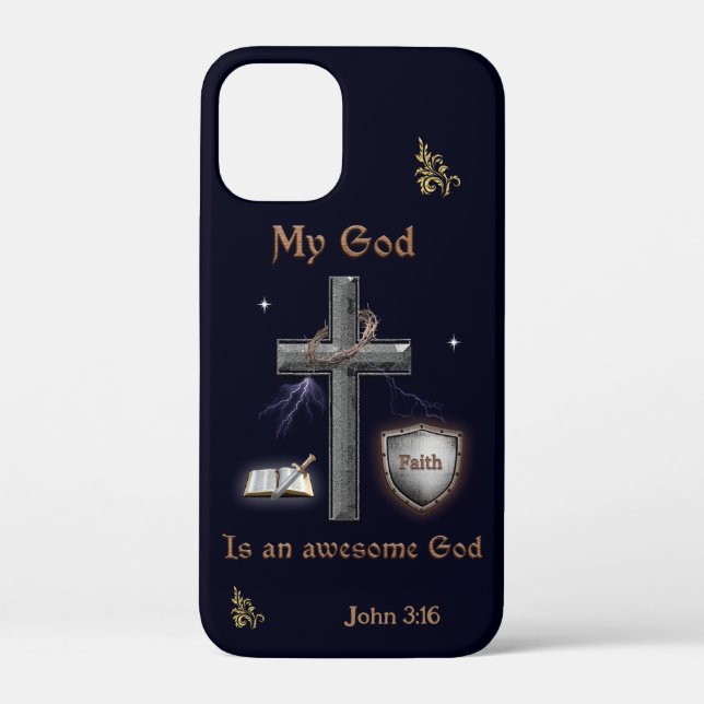 Bible Scripture Case-Mate iPhone Case (Back)