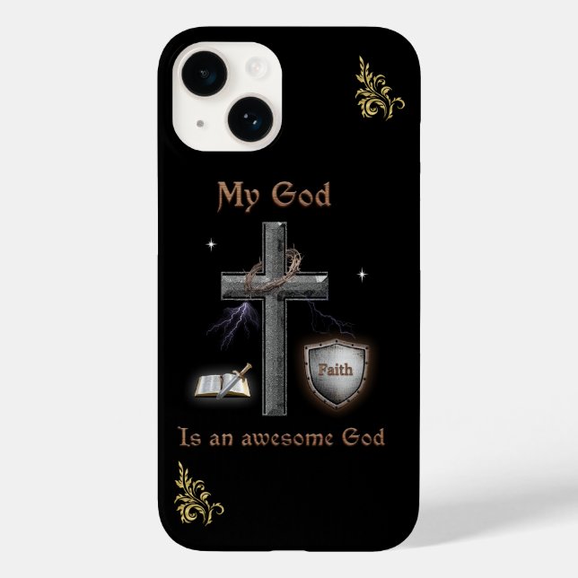 Bible Scripture Case-Mate iPhone Case (Back)