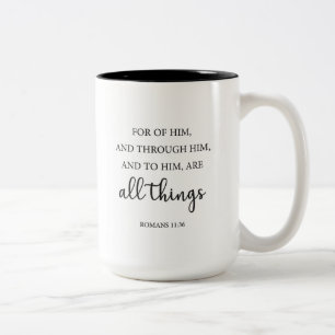 Bible Scripture Coffee Mug 