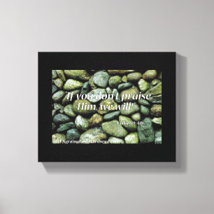 Bible Scripture Inspirational Canvas Print