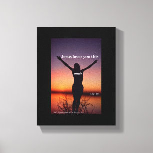 Bible Scripture Inspirational Canvas Print