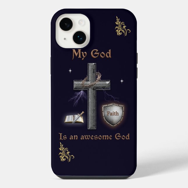 Bible Scripture iPhone Case (Back)