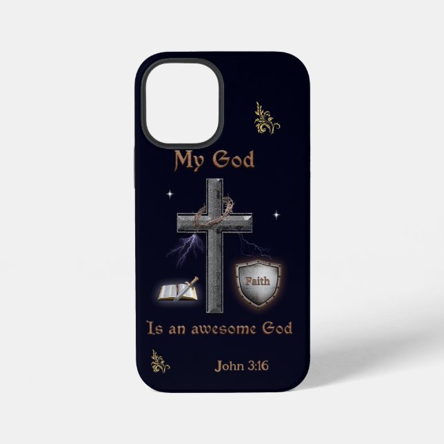 Bible Scripture iPhone Case (Back)