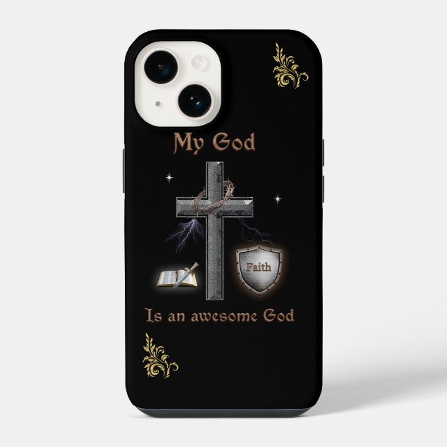 Bible Scripture iPhone Case (Back)