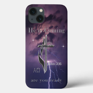 Bible scripture John 3:16 iPhone 13 Case