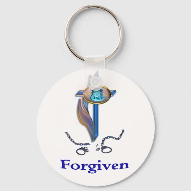 Bible Scripture John 3:16 Keychain (Front)