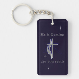Bible scripture John 3:16 Keychain