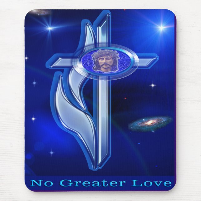 Bible Scripture John 3:16 Mouse Pad (Front)