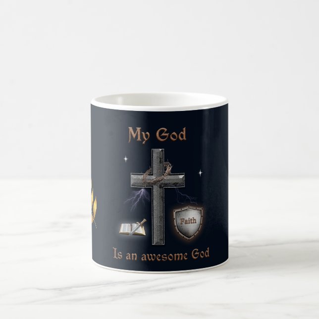 Bible Scripture Magic Mug (Center)