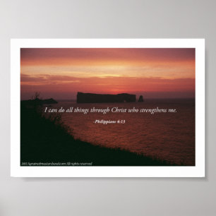 Bible Scripture Prayers Poster