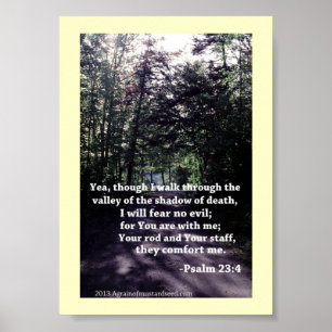 Bible Scripture Prayers Poster