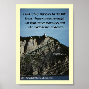 Bible Scripture prayers Poster