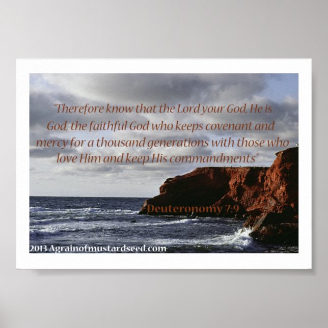 Bible Scripture prayers Poster (Front)