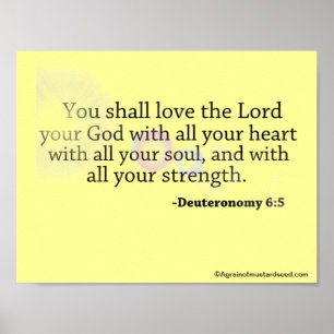 Bible Scripture prayers Poster