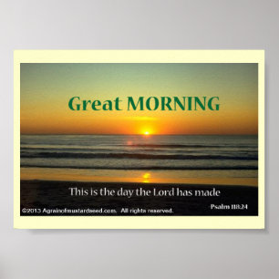 Bible Scripture prayers Poster
