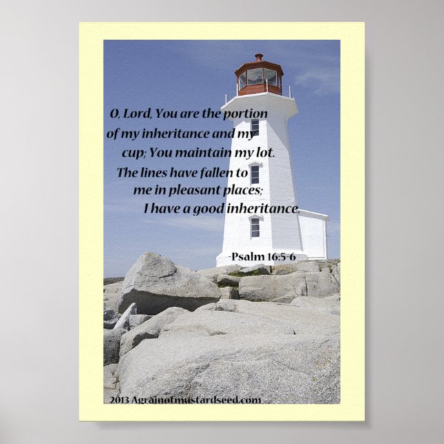 Bible Scripture Prayers Poster (Front)