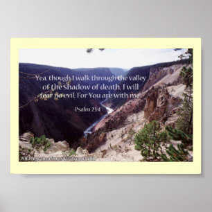 Bible Scripture Prayers Poster
