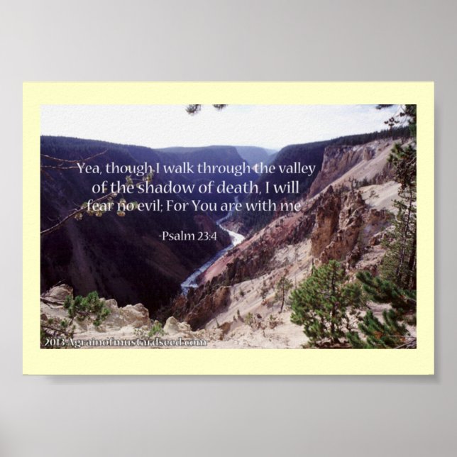 Bible Scripture Prayers Poster (Front)