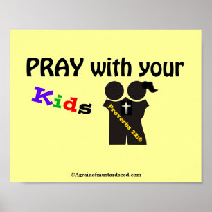 Bible Scripture prayers Poster