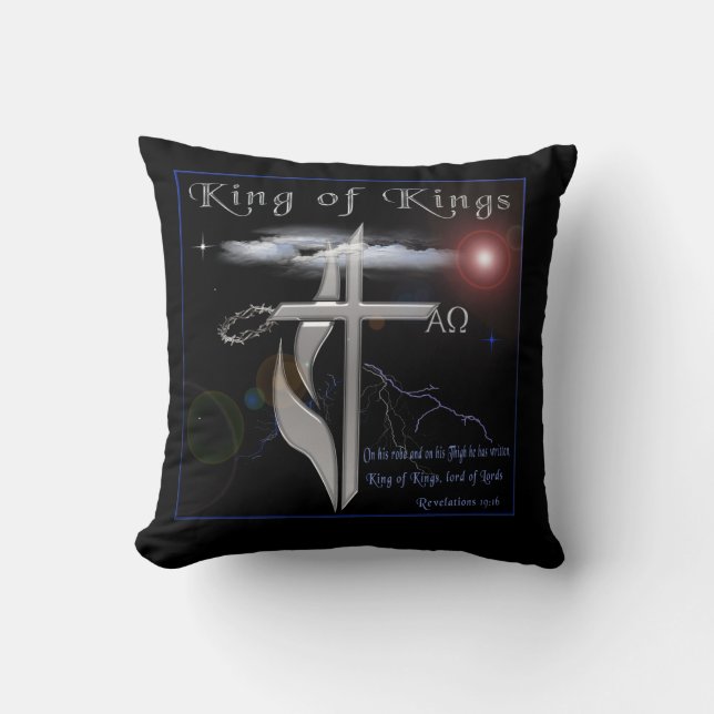 Bible Scripture Throw Pillow (Front)