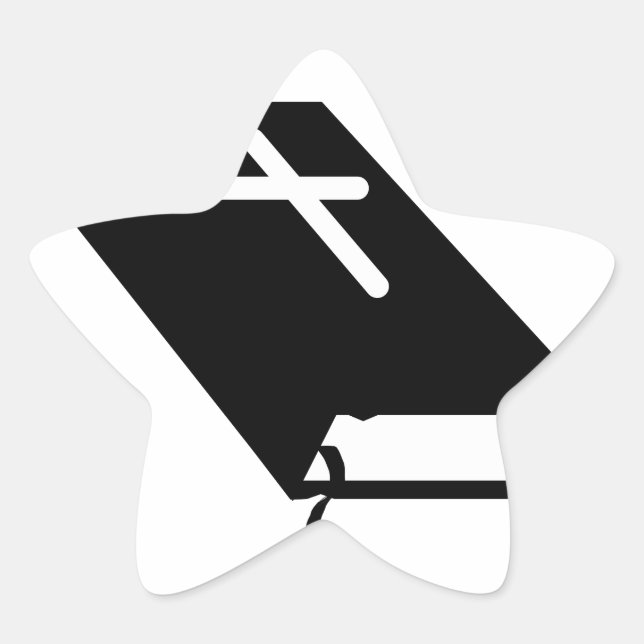 Bible Star Sticker (Front)