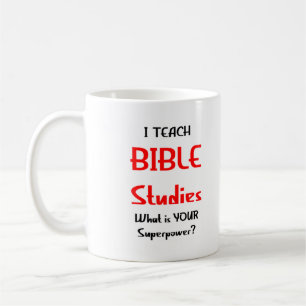 bible studies teach coffee mug