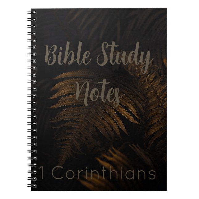 Bible Study-1 Corinthians Notebook (Front)