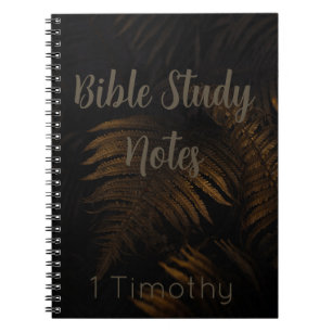 Bible Study-1 Timothy Notebook