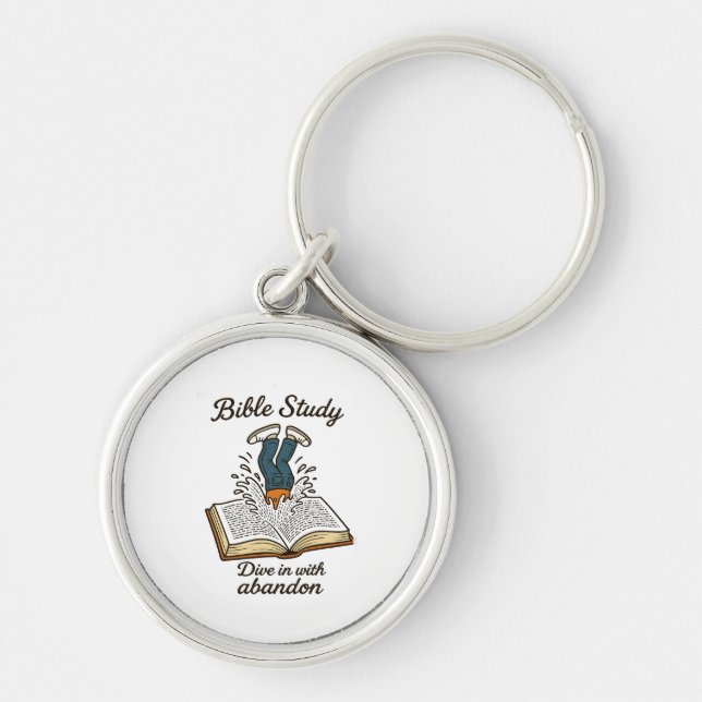 Bible study invitation keychain (Front)