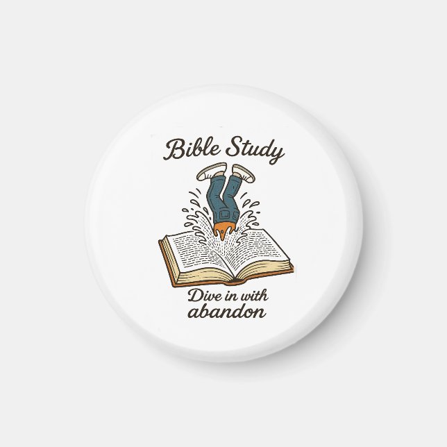 Bible study invitation magnet (Front)