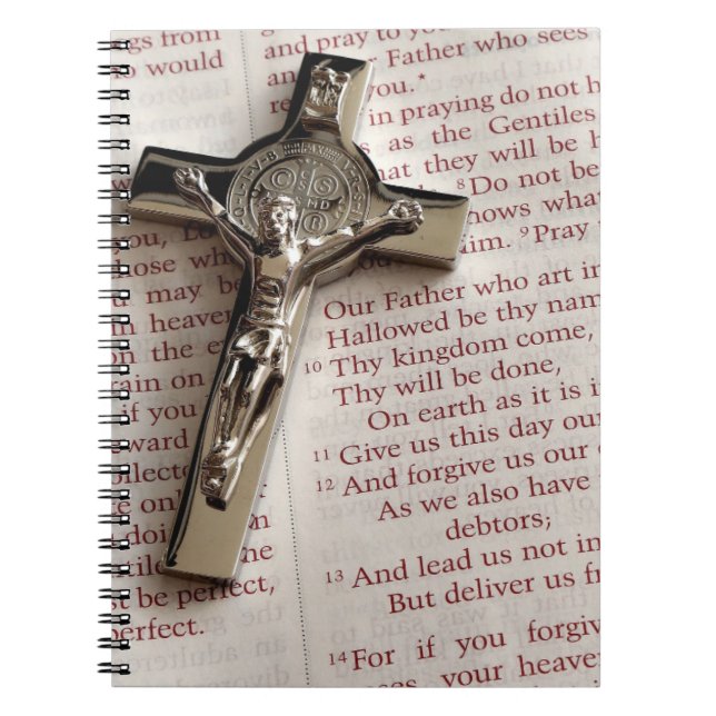 Bible Study Journal Notebook – Christian Scripture (Front)