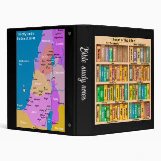 Bible study notes binder
