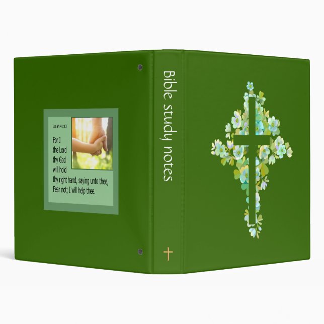 Bible study notes binder (Background)