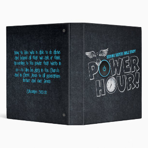 BIBLE STUDY POWER HOUR BINDER