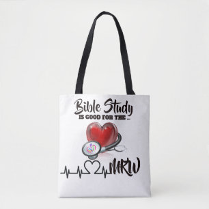Bible Study / Religion Version 2 - See Back Tote Bag