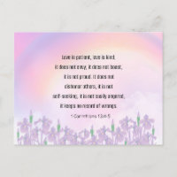 Bible verse 1 Corinthians 13 4-5, Love