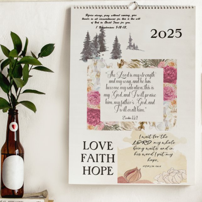 Bible Verse 2025 Calendar (Creator Uploaded)