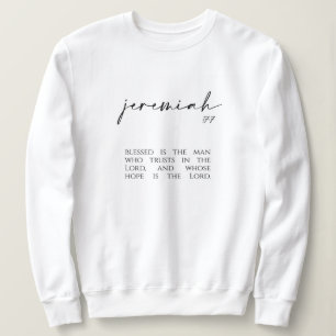 Bible Verse about Love White Woman Sweatshirt
