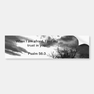 Bible verse bumper sticker