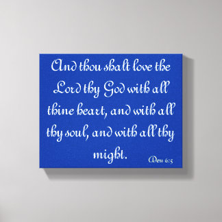 Bible verse canvas
