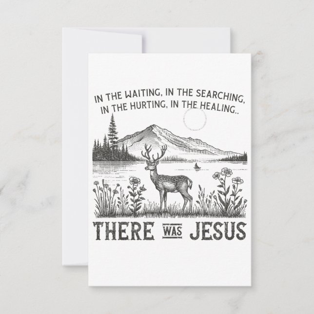 Bible verse Card - Personalize the inside yourself (Front)